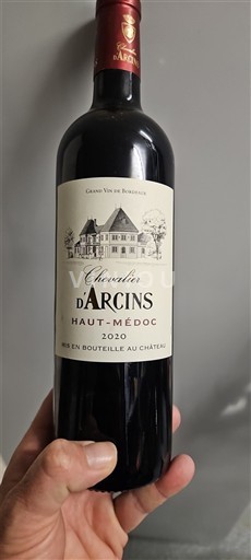 Bordeaux Haut-Médoc Chevalier Arcins 2020