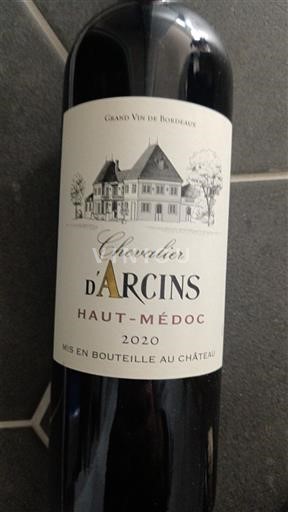 Bordeaux Haut-Médoc Chevalier Arcins 2020