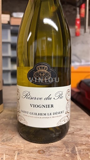 Languedoc a Roussillon Saint-Guilhem-le-Désert Réserve du Pic Viognier 2024
