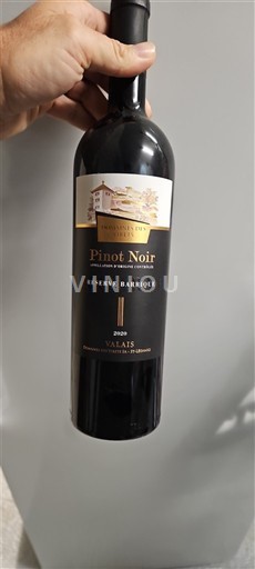 Valais Nespecifikováno Domaine Des Virets Réserve Barrique pinot noir 2020