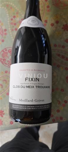 Burgundy Fixin Moillard-Grivot Clos du Meix Trouhans 2019