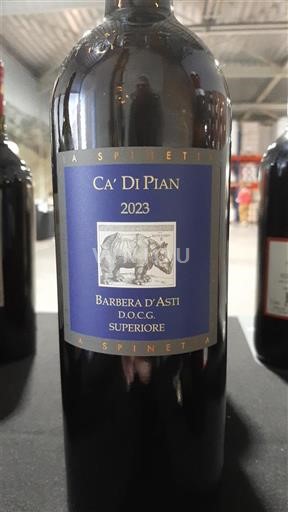 Piedmont Wines Barbera d'Asti La Spinetta Ca' di Pian 2023