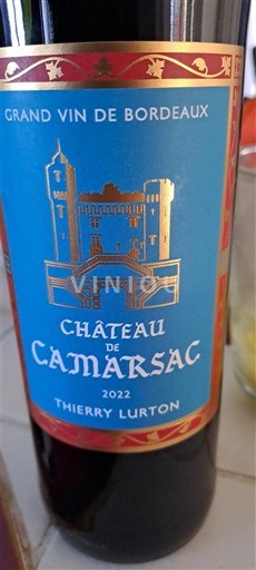Bordeaux Château Camarsac 2022