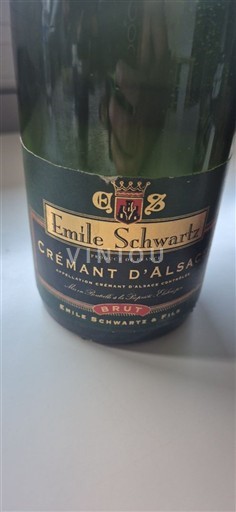 Alsace Crémant d'Alsace Emile Schwartz Icke årgångsbetecknad