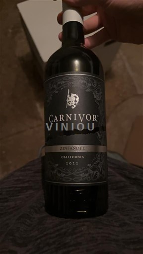 Rượu vang Rouge sec Zinfandel Carnivor 2022 Mỹ Vùng trồng nho được cấp phép California Không được chỉ định AVA