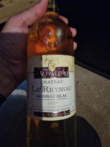Sud-Ovest Monbazillac Château Le Reyssac 2000
