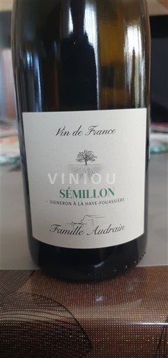 Valle della Loira Non specificato Famille Audrain Sémillon 2024