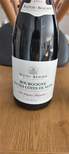 Burgundsko Nespecifikováno Nuiton-Beaunoy Les Dames Huguettes 2021