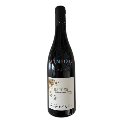 Rhônen laakso Châteauneuf-du-Pape Le Clos du Caillou Les Safres 2022
