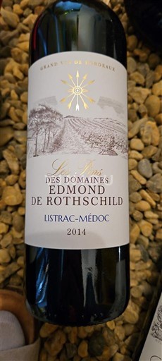 Bordéus Listrac-Médoc Edmond de Rothschild Légende 2014
