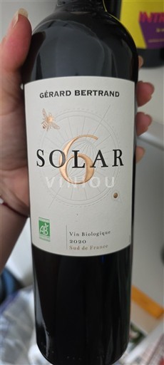 Languedoc-Roussillon Pays d'Oc Gérard Bertrand Solar 2020