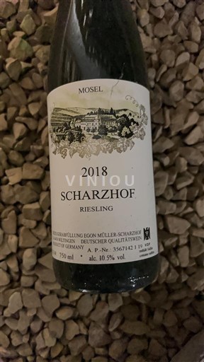 Mosel Moselle Egon Müller-Scharzhof Scharzhof 2018