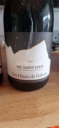 Langvedok Pic-saint-loup Les Hauts de Gabriac 2021