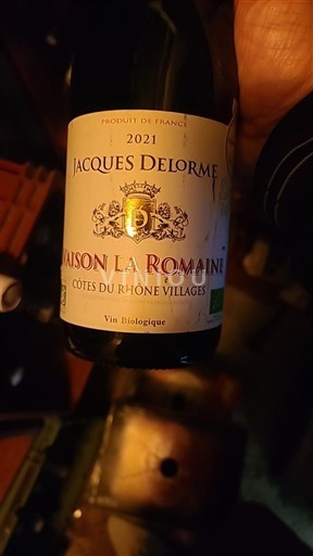 Thung lũng Rhône Côtes-du-rhône-villages Jacques Delorme Maison La Romaine 2021