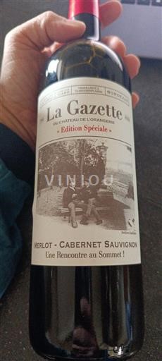 Bordeaux Château L'Orangerie La Gazette Édition Spéciale 2022