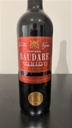 Jugozahod Fronton Château Baudare Vieilles Vignes 2022