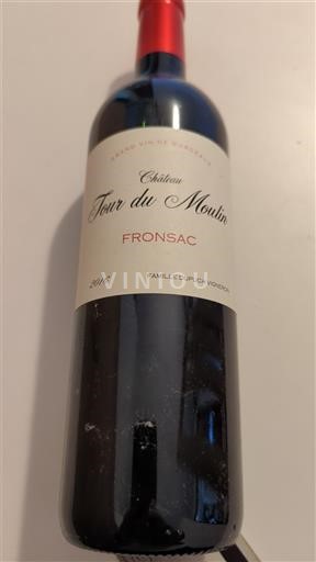 Bordeaux Fronsac Château Tour du Moulin 2016