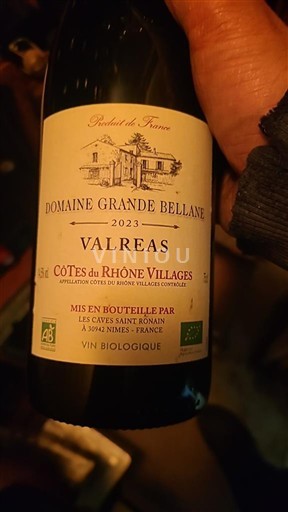 Rhône Valley Unspecified Domaine Grande Bellane Valréas 2023