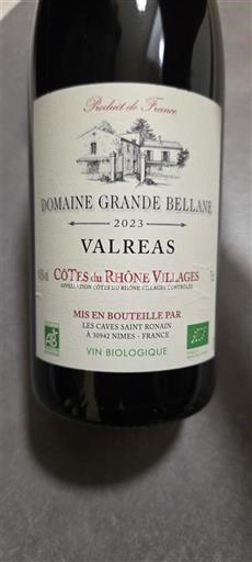Rona dolina Ni doloceno Domaine Grande Bellane Valréas 2023