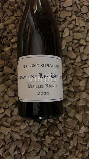 Burgundi Savigny-lès-Beaune Benoit Girardin Vieilles Vignes 2020