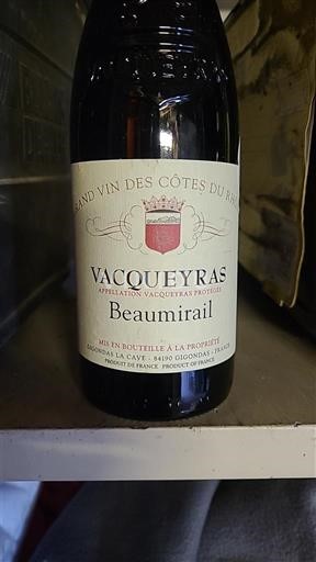 Thung lũng Rhône Vacqueyras La Cave de Gigondas Beaumirail 2020