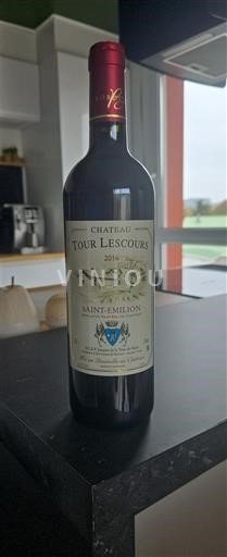 Bordeaux Saint-Émilion Château Tour Lescours 2016