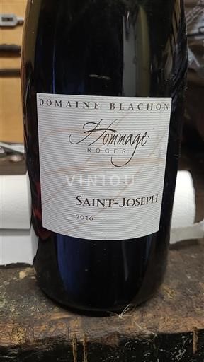 Rhônen laakso Saint-Joseph Domaine Blachon Hommage Roger 2016