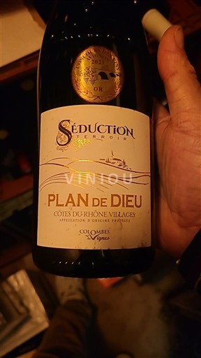 Thung lũng Rhône Không được chỉ định Colombes Vignes Séduction Terroir 2020
