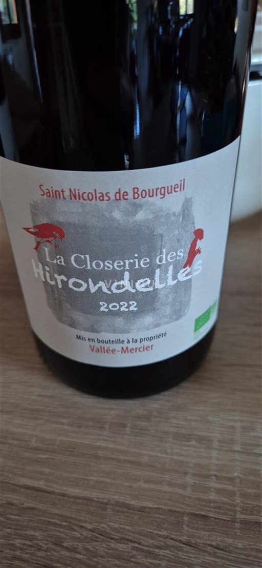 Loiredalen Saint-Nicolas-De-Bourgueil Vallée-Mercier La Closerie des Hirondelles 2022