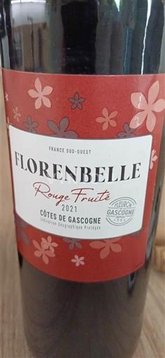 Sudoeste Côtes de Gascogne FLORABELLE Rouge Fruité 2021