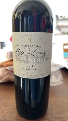 Bordeaux Château Puy Longa 2016