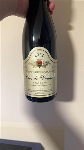 Borgogna Clos-de-vougeot Grand Cru Domaine Odoul-Coquard 2022