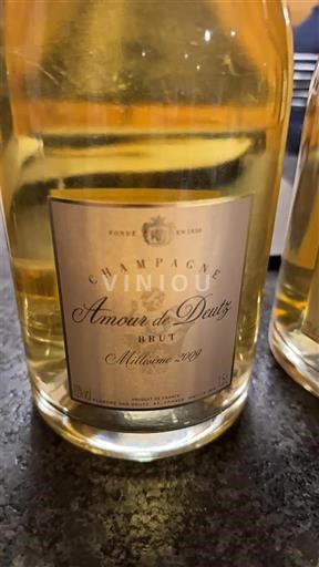 Champagne Champagner Deutz Amour de Deutz 2009