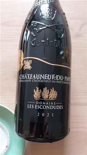 Thung lũng Rhône Châteauneuf-du-pape Domaine Les Escondudes 2021