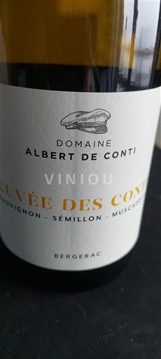Sudoeste Bergerac Domaine Albert des Conti des Conti 2024