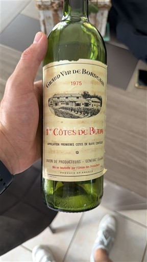 Bordeaux Blaye Union de Producteurs - Générac 1975