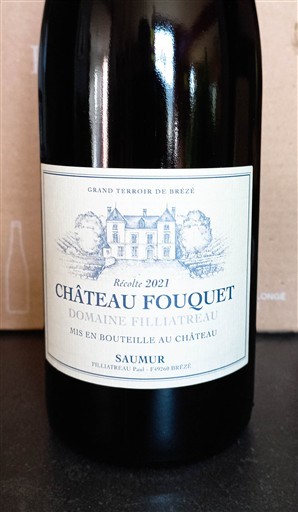 Loirevallei Domaine Fouquet- Fillatreau Saumur 2021