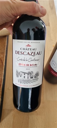 Burdeos Côtes-de-bourg Château Descazeau de la Chanterane 2019