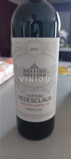 Bordeaux Pauillac Château Pedesclaux 2023