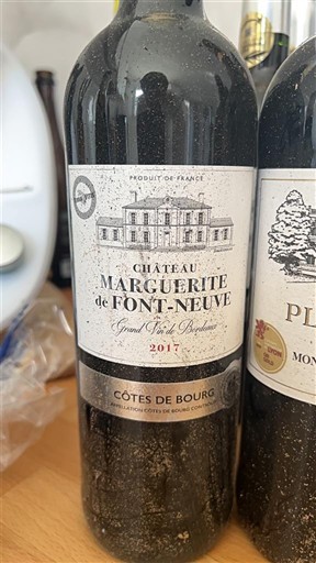 Burdeos Côtes-de-bourg Château Marguerite de Font-Neuve 2017