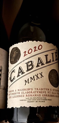 Languedoc ja Roussillon Pays d'Oc Cabalie 2020