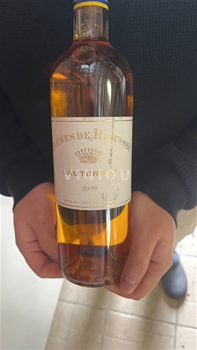 Bordeaux Sauternes Rieussec Carmes de Rieussec 2009