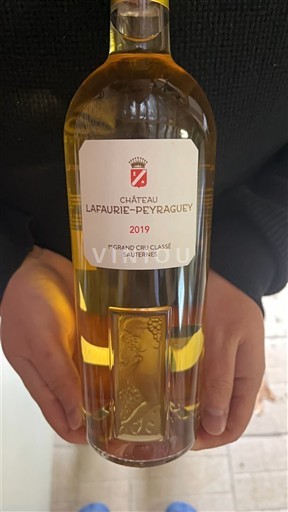 Bordeaux Sauternes Premier Cru Château Lafaurie-Peyraguey 2019