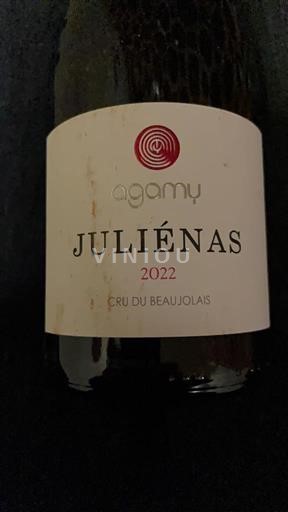 Vin Rouge sec Agamy 2022 France Beaujolais Juliénas AOC