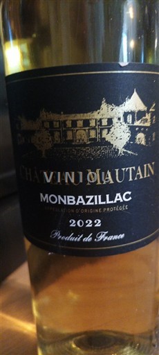 Sudoeste Monbazillac Château Mautain 2022