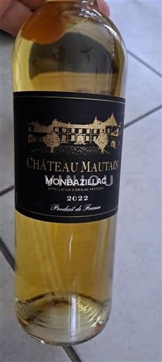 Tây Nam Monbazillac Château Mautain 2022