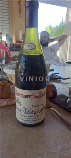 Rhône Valley Châteauneuf-du-Pape Domaine Vieux Télégraphe 1991
