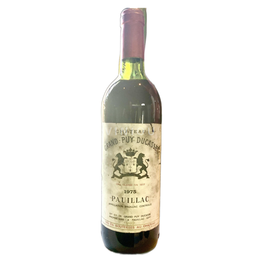Bordeaux Pauillac Château Grand Puy Ducasse 1975
