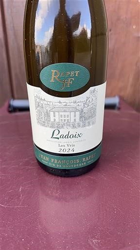 Burgundi Ladoix Jean-François Rapet Les Vris 2024