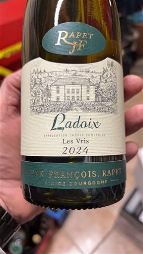 Burgund Ladoix Jean-François Rapet Les Vris 2024